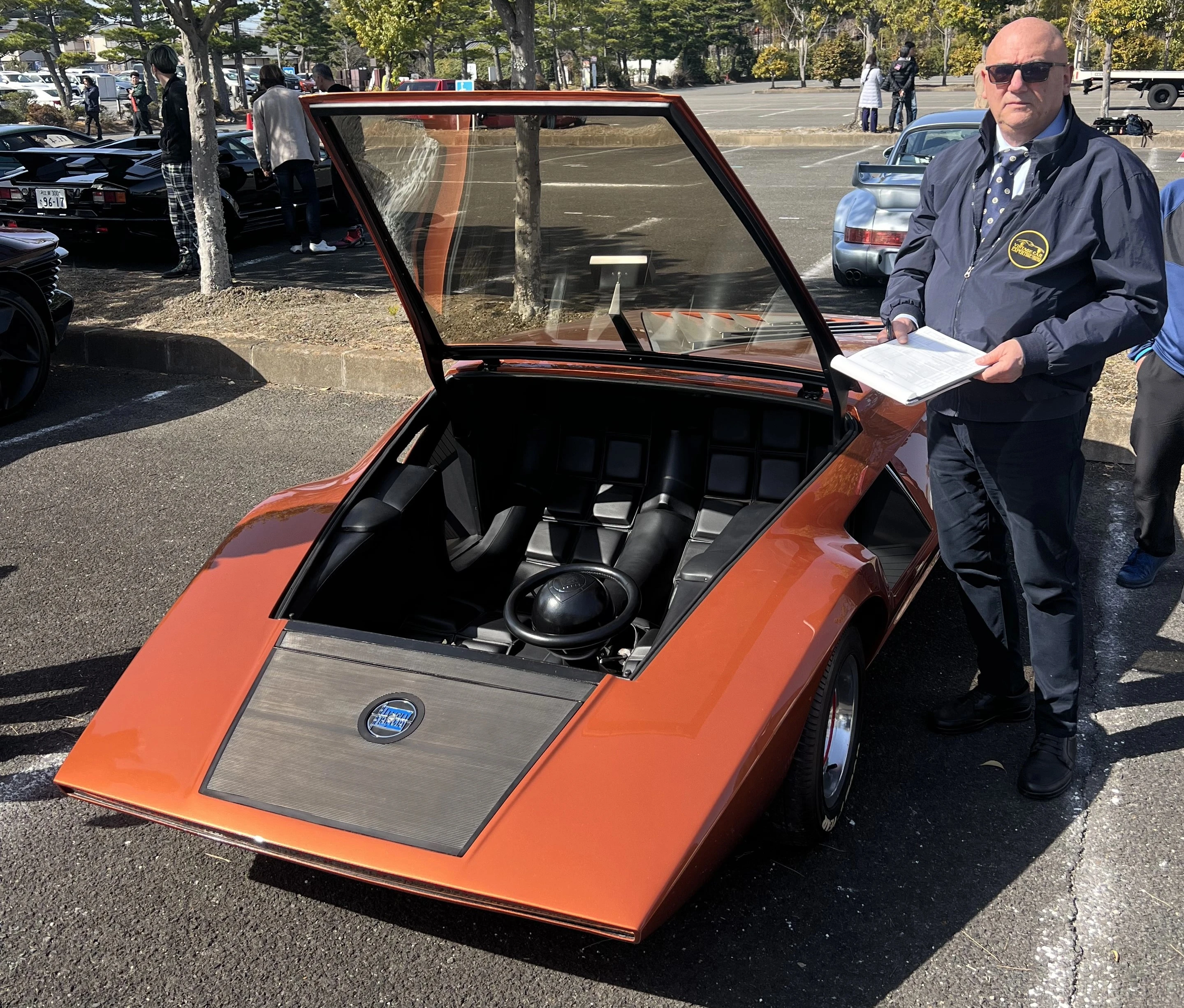 Stefano Cerrone Scrutineer al Concorso di Eleganza Japan